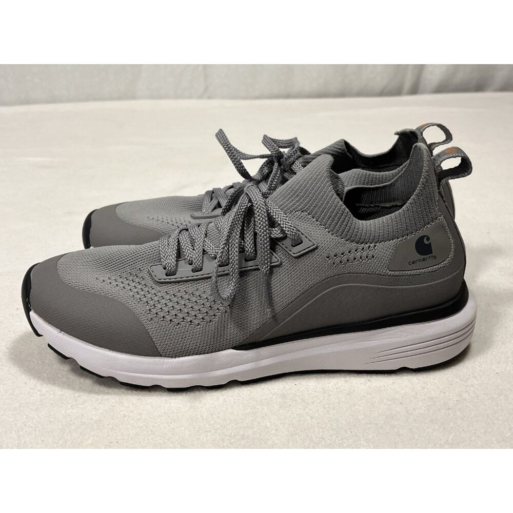 Carhartt Women’s Work Sneakers Gray Knit Comfort Shoes Size 9 - Picture 3 of 12